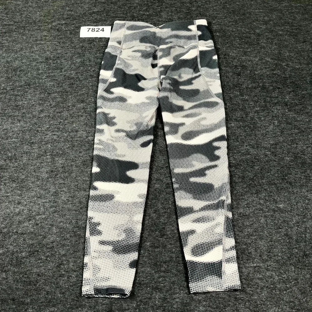 Xersion Ankle Leggings‎ Womens Small Multicolor Camouflage High Rise Athletic